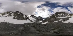Mountain Landscape Cloudy Day