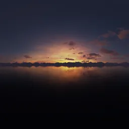 Colorful Twilight Sunset Sky