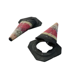 Damaged Traffic Cone