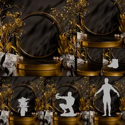 Golden Shrine - Lighting Studio