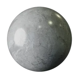 Marble Silver Mist