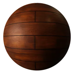 Wood Floor Mahogany
