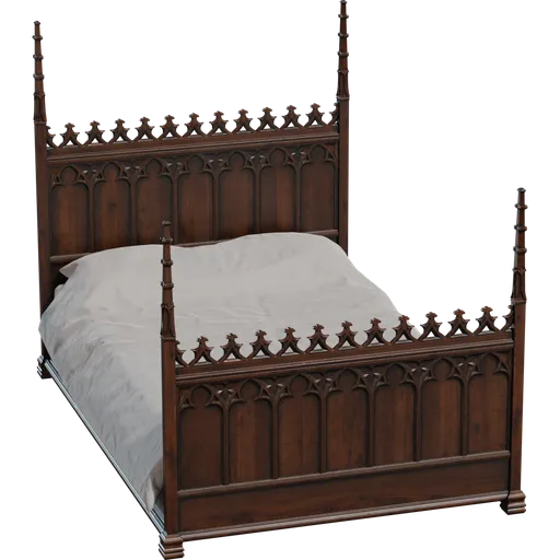 Gothic Bed 01
