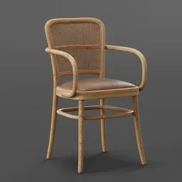 Juliette Cane Back Armchair