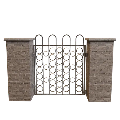 Metal Garden Gate
