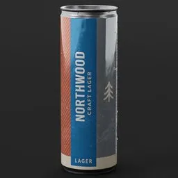 Lager Drinks Can