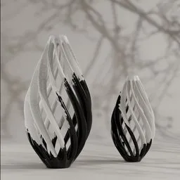 Spiral Vase Set/Interior Vase