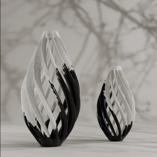 Spiral Vase Set/Interior Vase