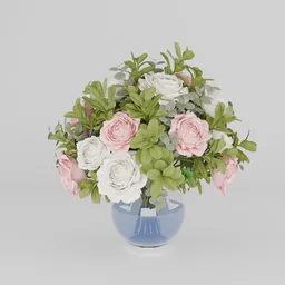 Bouquet White Rose
