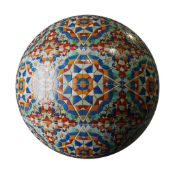 Alhambra Octagonal Mosaic