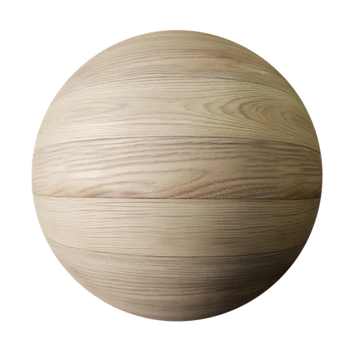 2K light wood PBR texture for realistic 3D rendering in Blender and other 3D applications.