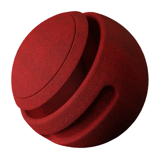 Red fabric