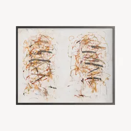 Abstract Painting Gestural-Inspired
