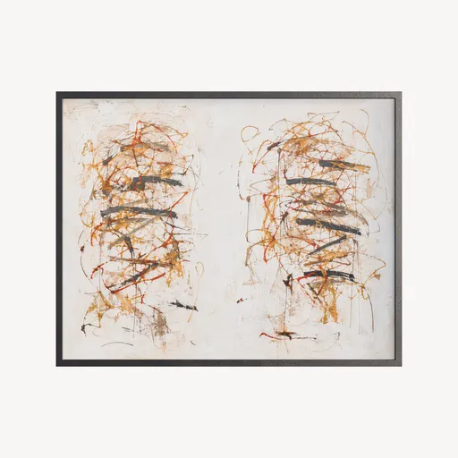 Abstract Painting Gestural-Inspired