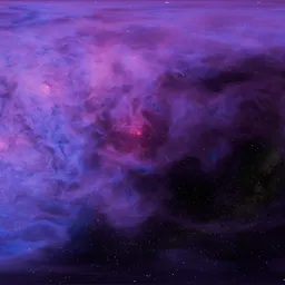 Sci-fi Stars and Nebula Clouds