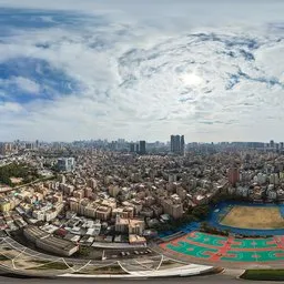 Cloudy City Sky HDRI
