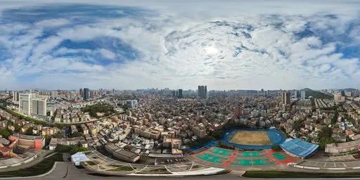 Cloudy City Sky HDRI