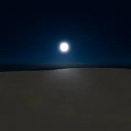 Nocturnal Beach HDRI Deep Sea Night