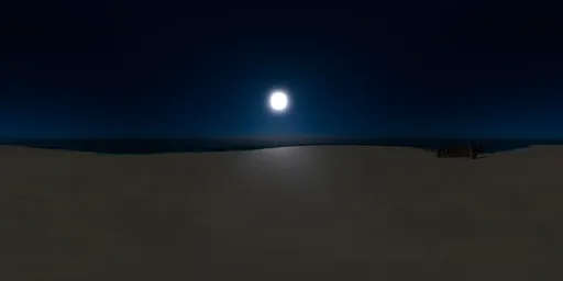 Nocturnal Beach HDRI Deep Sea Night