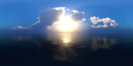 Clouds sun