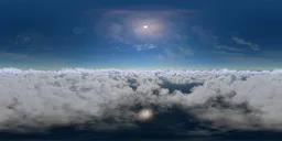 Sunlight over the Clouds (HDR)