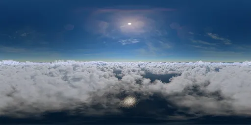 Sunlight over the Clouds (HDR)