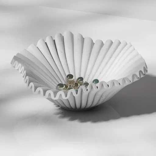 Wave Concrete Jewlery Decorative Bowl