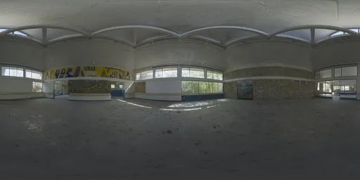 Abandoned Hall 01