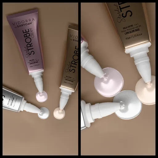 Strobe cream spilling animation