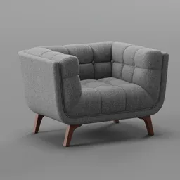 Tufted Armchair