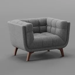 Tufted Armchair