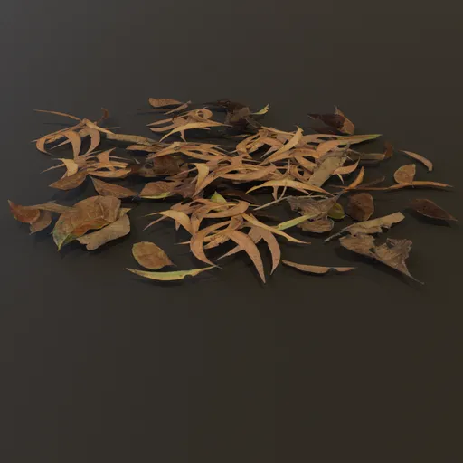 Debris Dry Leaves Pile Sml