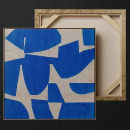 Painting Art Abstract / Picture Frame