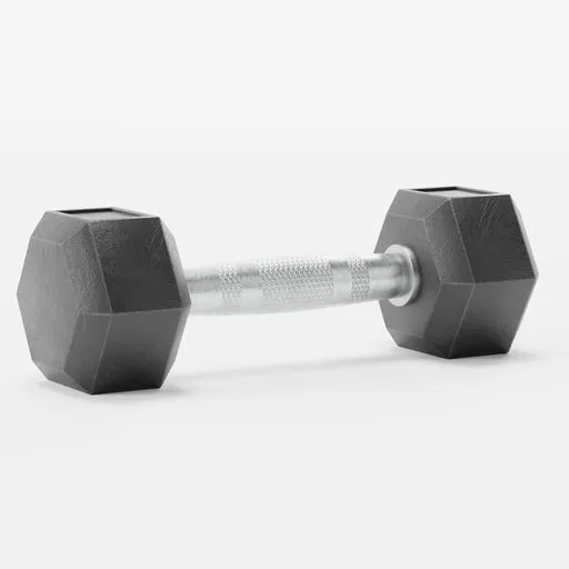 Small Rubber Dumbbell
