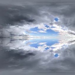Infinite Real Sky - Stormy Clouds