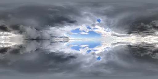 Infinite Real Sky - Stormy Clouds