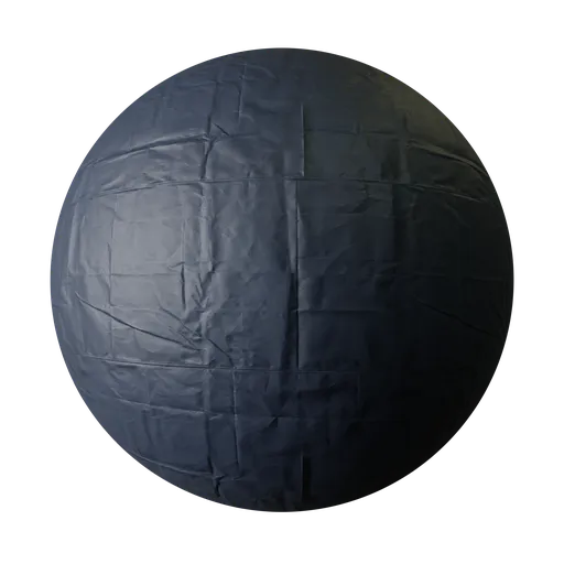 High-resolution PBR Blue Tarp texture for 3D modeling and rendering in Blender and other software.