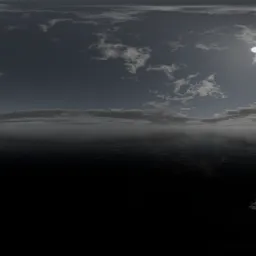 Moody Dark Cloudy Sky