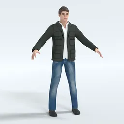 Tommy Character Rigged