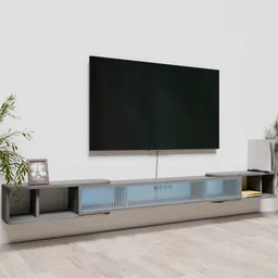 Retractable tv stand