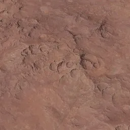 Large Scale Sci-fi Crater Terrain