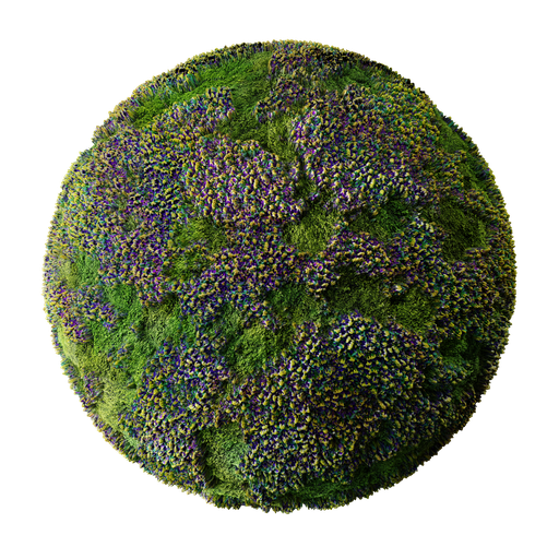 Grass Dirt Clovers (Cycles) | FREE Grass Materials | BlenderKit