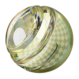 Radiant Aurora Refracta Prismatica Dispersion Glass