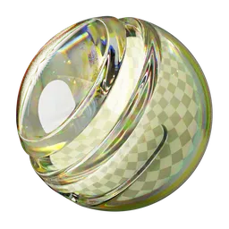 Prismatic Dispersion Glass