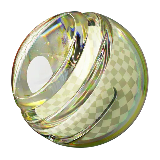 Highly detailed PBR dispersion glass shader for Blender 3D, single-node configurable, ideal for photorealistic rendering.