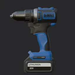 Power driller blue