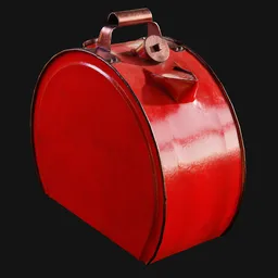 Gas-Station Portable Refill Drum Red