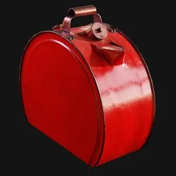 Gas-Station Portable Refill Drum Red