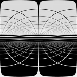 Geometric Grid Horizon HDRI