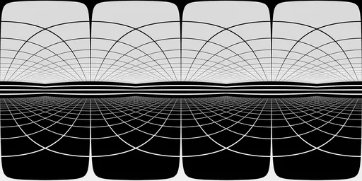 Geometric Grid Horizon HDRI